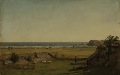 Vue près de Newport, Rhode Island